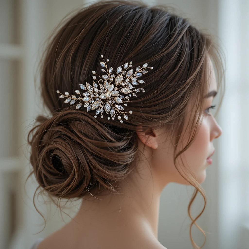Mirah LuxeGem – Crystal Embellished Hair Pins Set