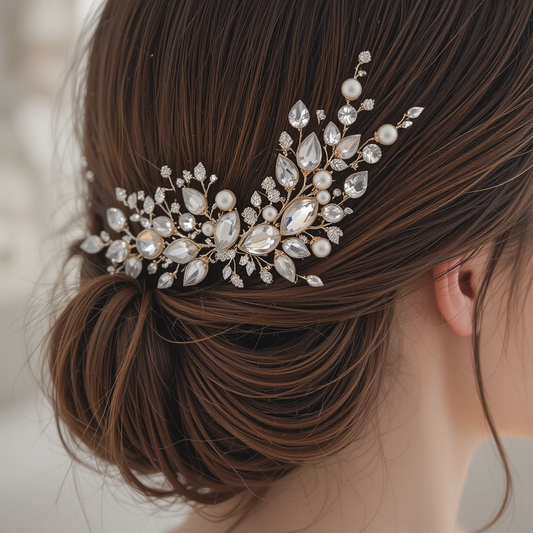 Mirah LuxeGem – Crystal Embellished Hair Pins Set