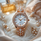 Mirah Élysia – Feathered Gem Mechanical Watch